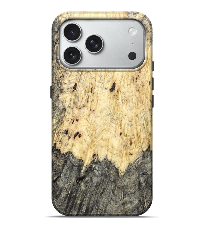 iPhone 18 Pro Max Wood Live Edge Phone Case - Lawson (Solid Wood, 831633)
