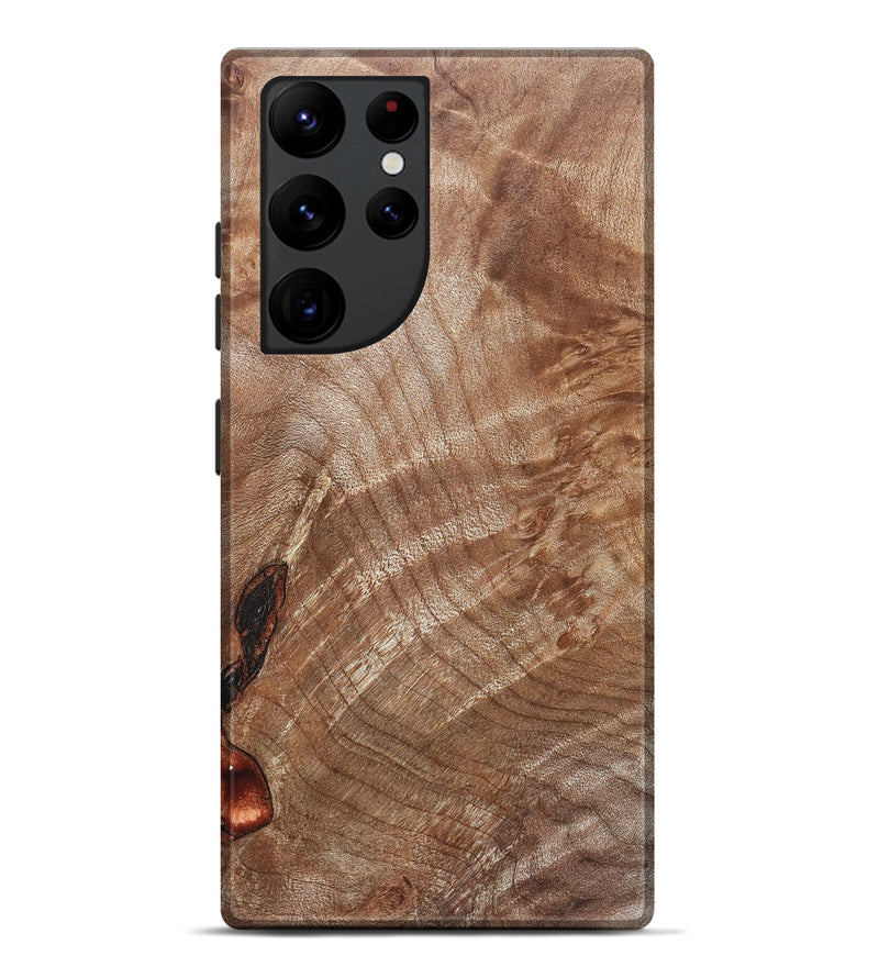 Galaxy S22 Ultra Wood Live Edge Phone Case - Lorri (Solid Wood, 831636)