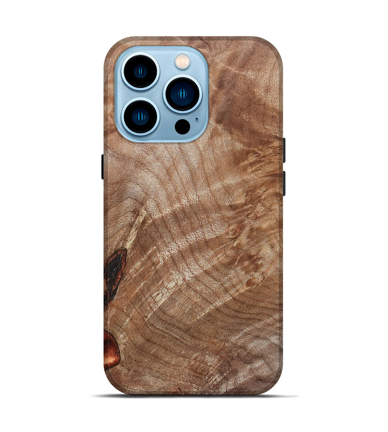 iPhone 14 Pro Wood Live Edge Phone Case - Lorri (Solid Wood, 831636)