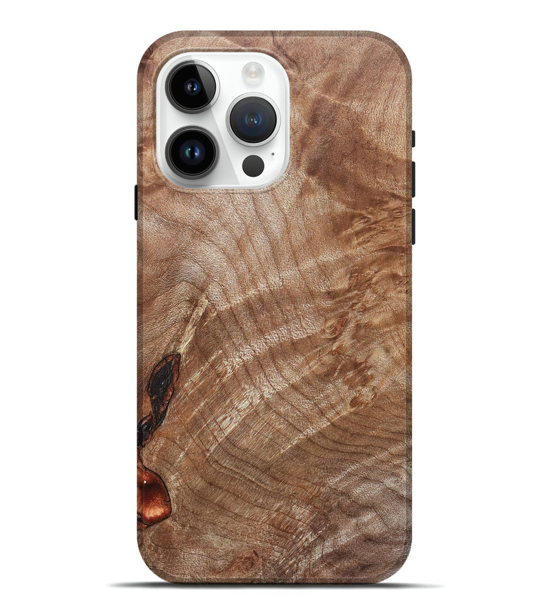 iPhone 15 Pro Max Wood Live Edge Phone Case - Lorri (Solid Wood, 831636)