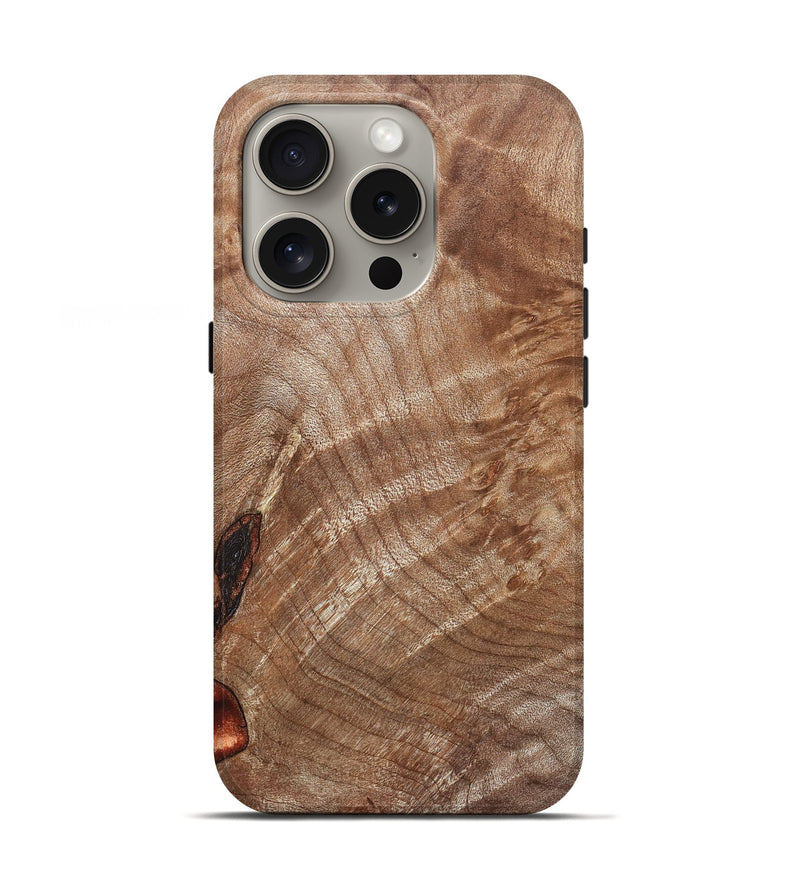 iPhone 16 Pro Wood Live Edge Phone Case - Lorri (Solid Wood, 831636)