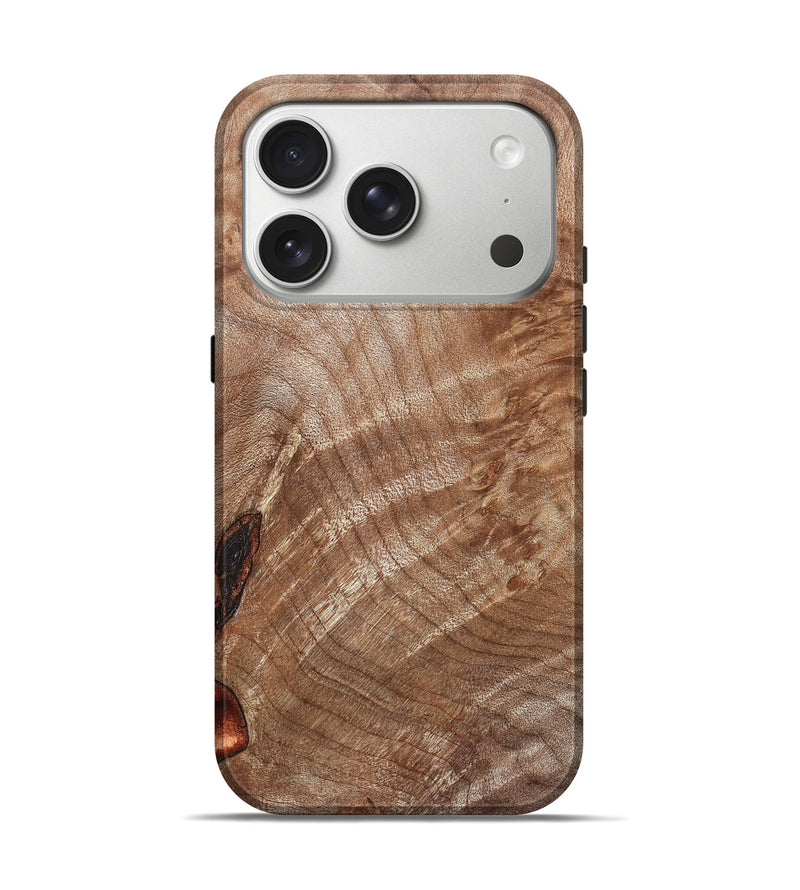 iPhone 17 Pro Wood Live Edge Phone Case - Lorri (Solid Wood, 831636)