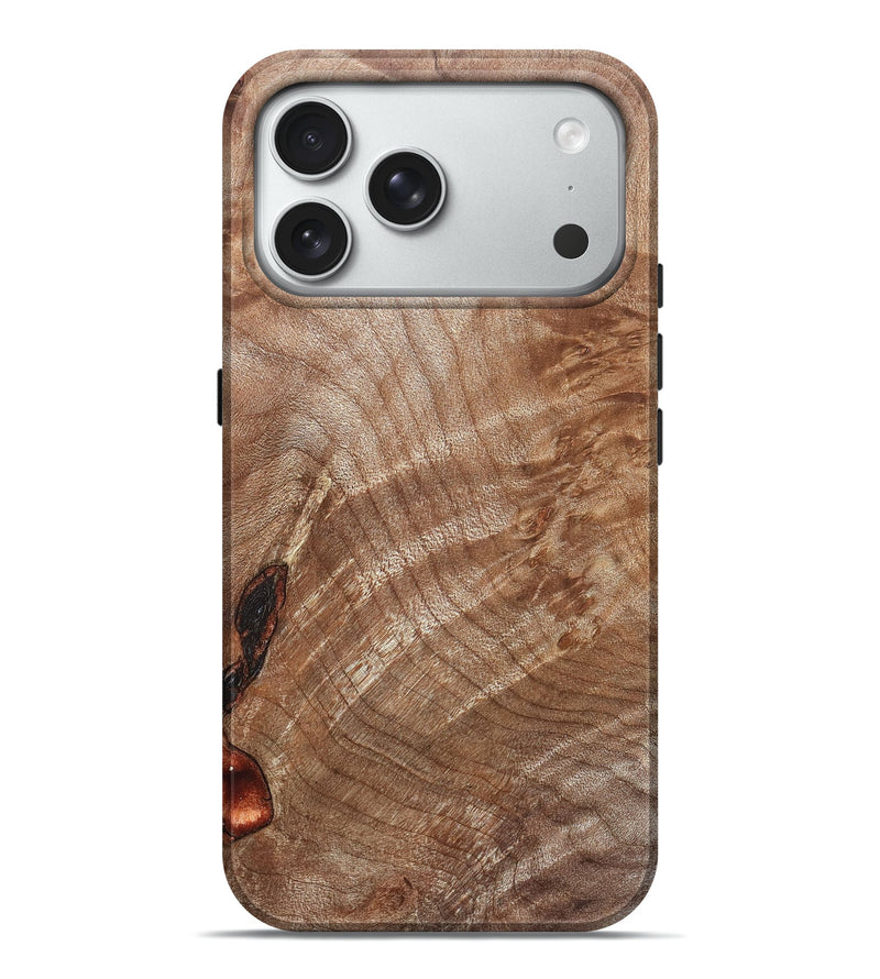 iPhone 18 Pro Max Wood Live Edge Phone Case - Lorri (Solid Wood, 831636)