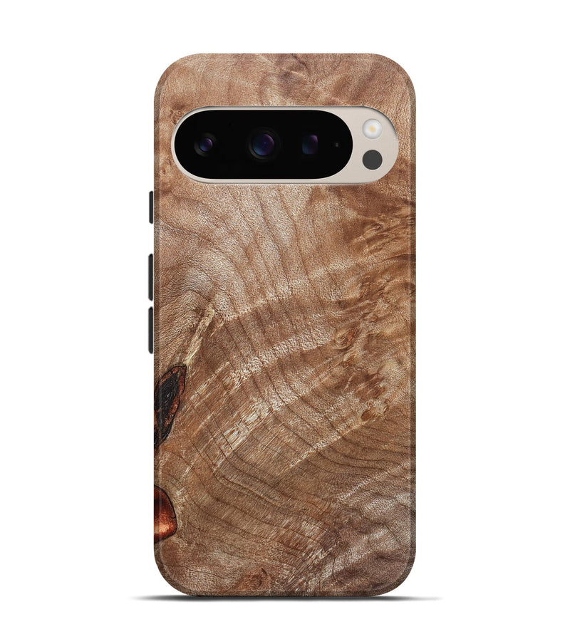Pixel 9 Pro Wood Live Edge Phone Case - Lorri (Solid Wood, 831636)