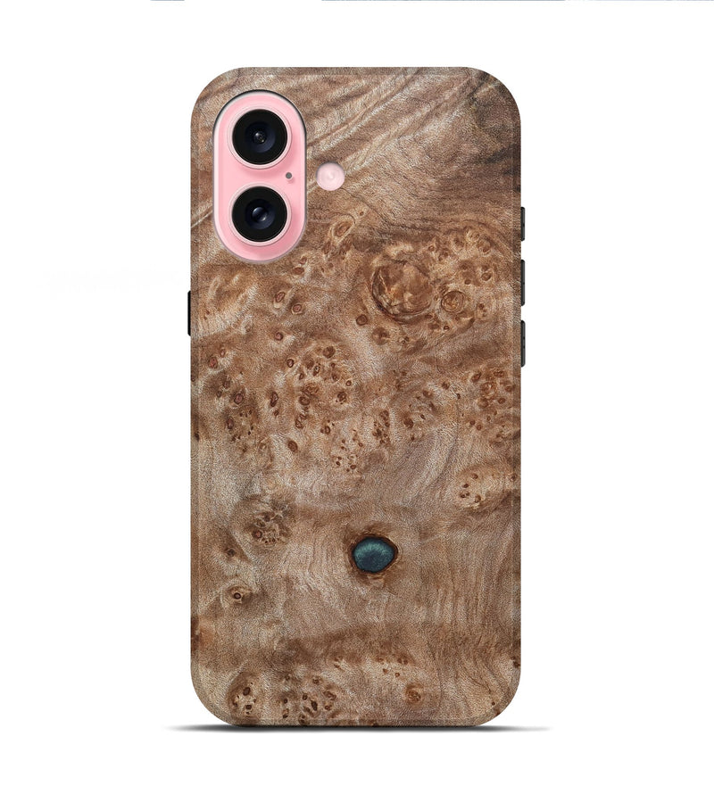 iPhone 16 Wood Live Edge Phone Case - Arnold (Solid Wood, 831637)