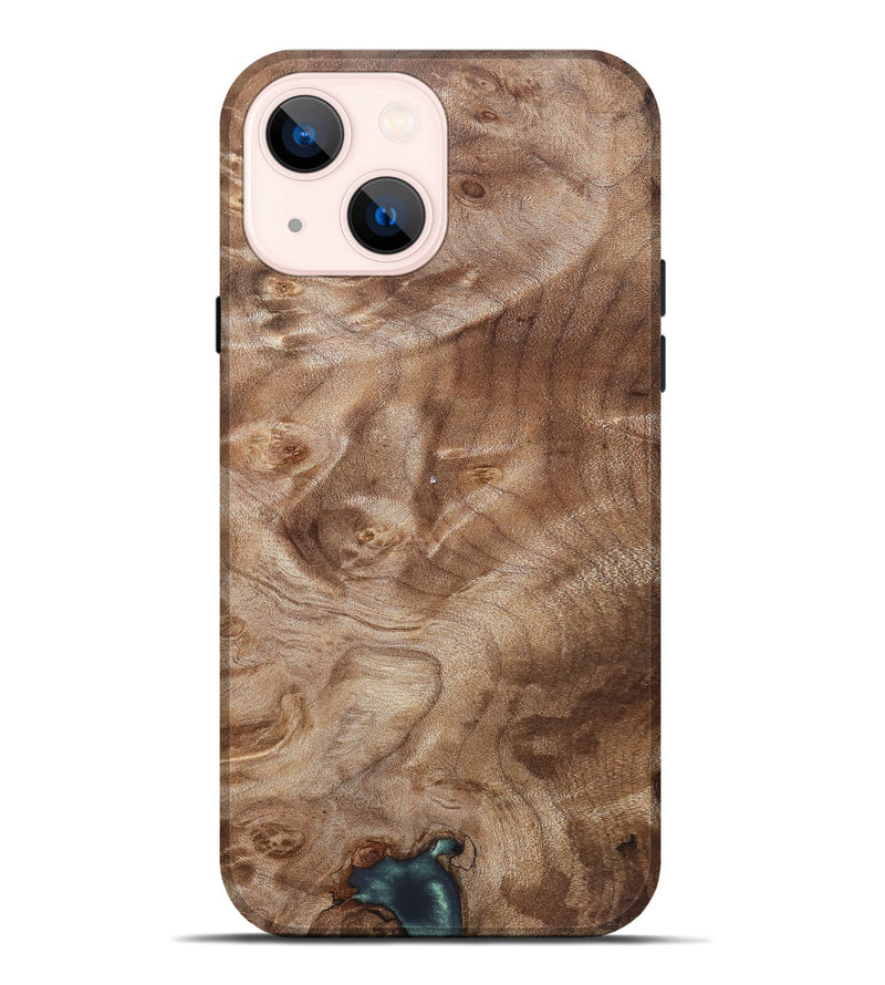 iPhone 14 Plus Wood Live Edge Phone Case - Verla (Solid Wood, 831638)