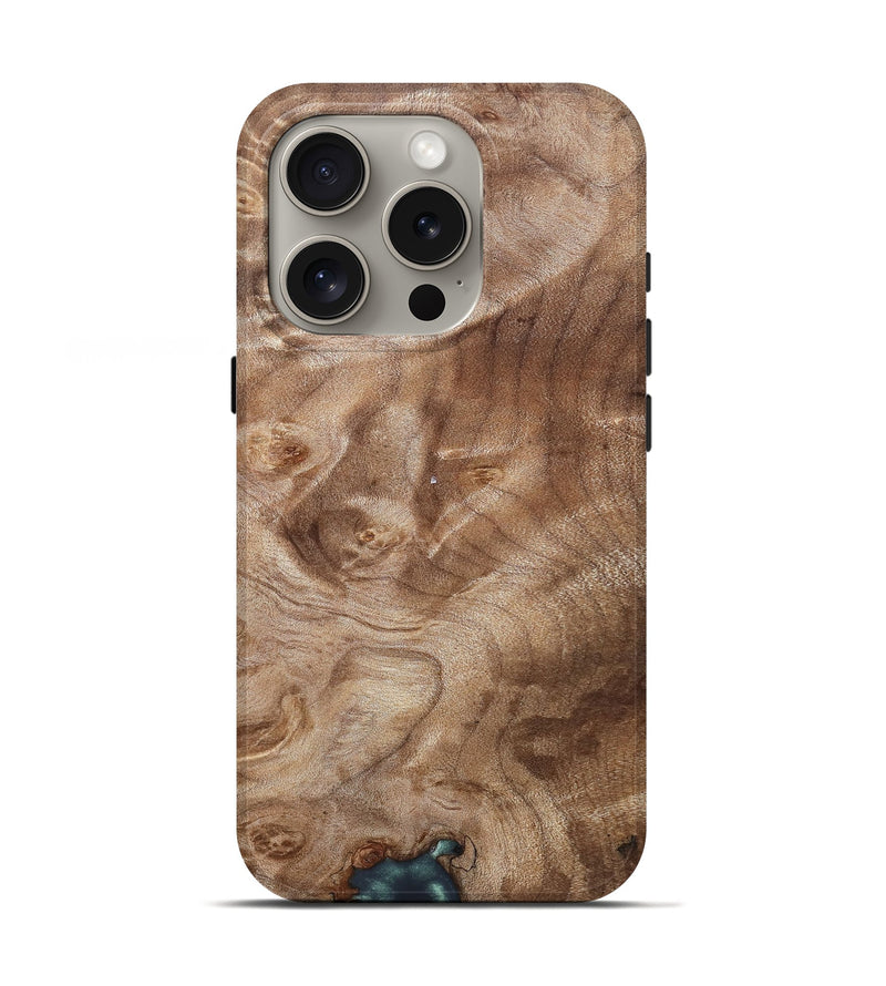 iPhone 16 Pro Wood Live Edge Phone Case - Verla (Solid Wood, 831638)