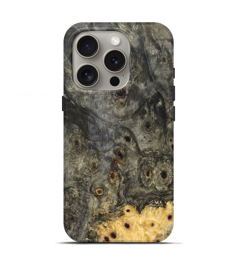 iPhone 16 Pro Wood Live Edge Phone Case - Rory (Solid Wood, 831640)