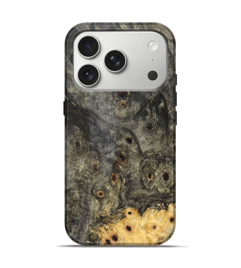 iPhone 17 Pro Wood Live Edge Phone Case - Rory (Solid Wood, 831640)