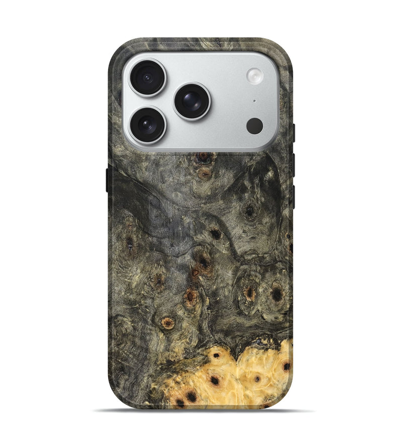 iPhone 18 Pro Wood Live Edge Phone Case - Rory (Solid Wood, 831640)