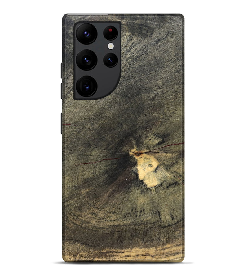 Galaxy S22 Ultra Wood Live Edge Phone Case - Freeman (Solid Wood, 831641)