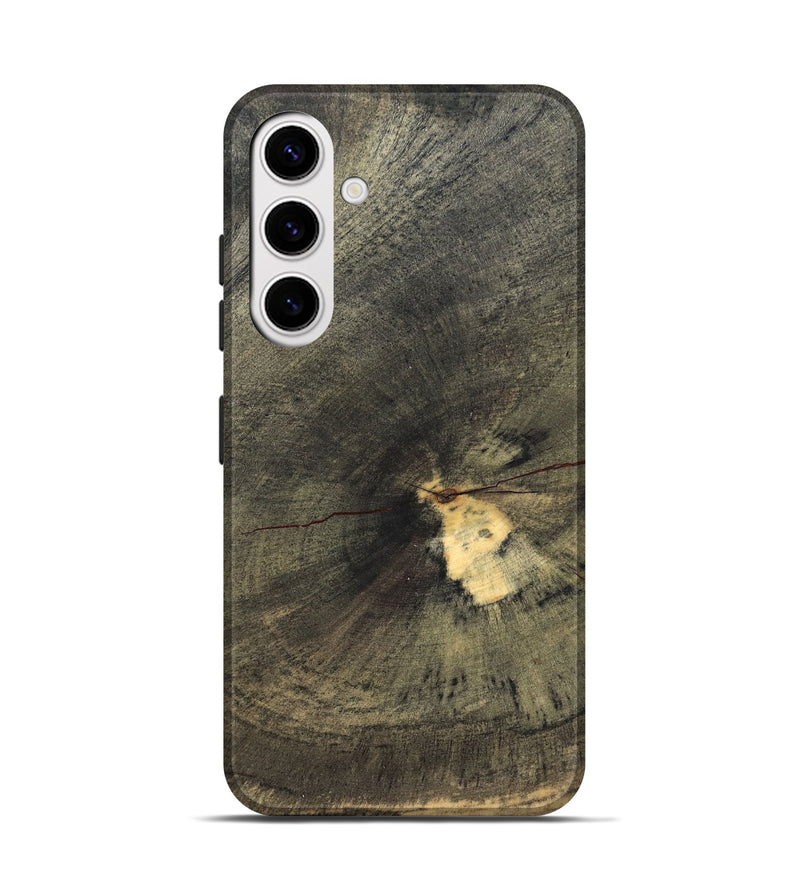 Galaxy S25 Wood Live Edge Phone Case - Freeman (Solid Wood, 831641)