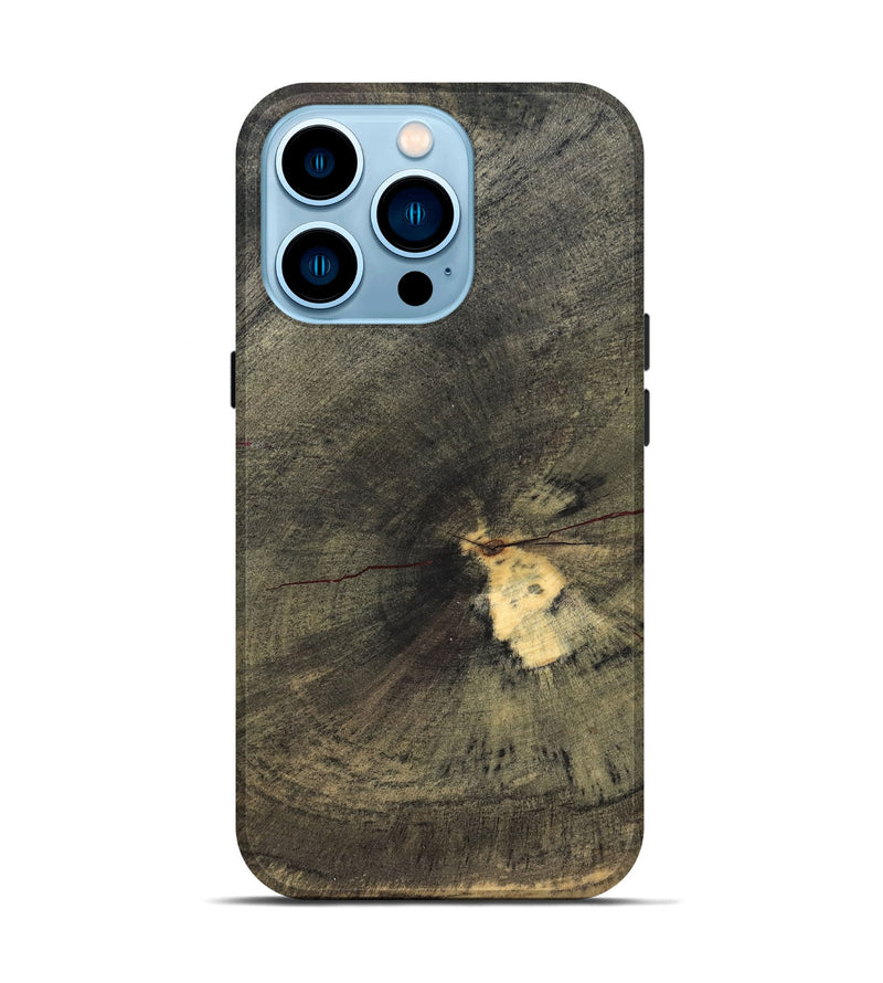 iPhone 14 Pro Wood Live Edge Phone Case - Freeman (Solid Wood, 831641)