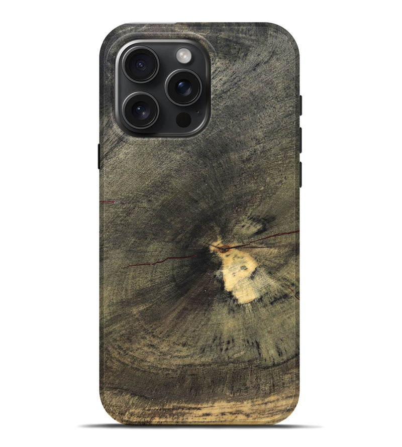 iPhone 16 Pro Max Wood Live Edge Phone Case - Freeman (Solid Wood, 831641)