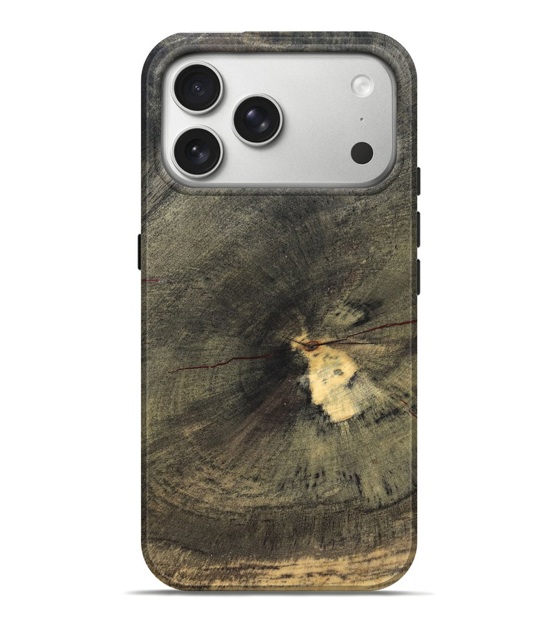 iPhone 17 Pro Max Wood Live Edge Phone Case - Freeman (Solid Wood, 831641)