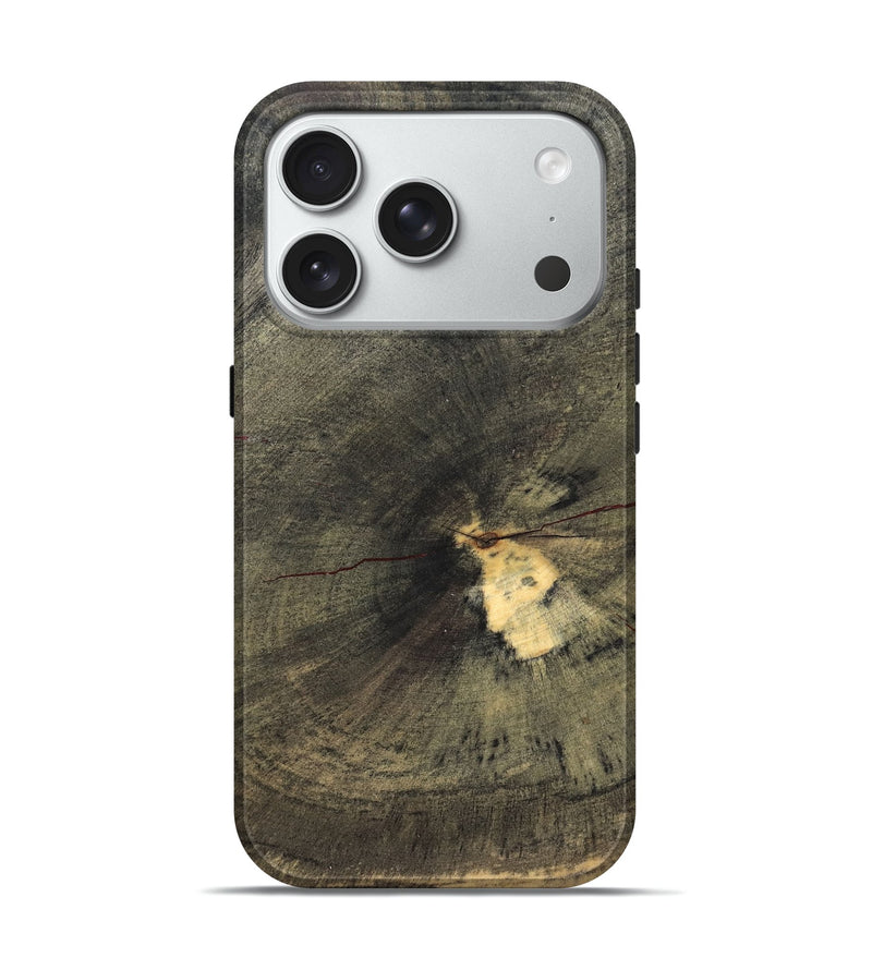 iPhone 18 Pro Wood Live Edge Phone Case - Freeman (Solid Wood, 831641)