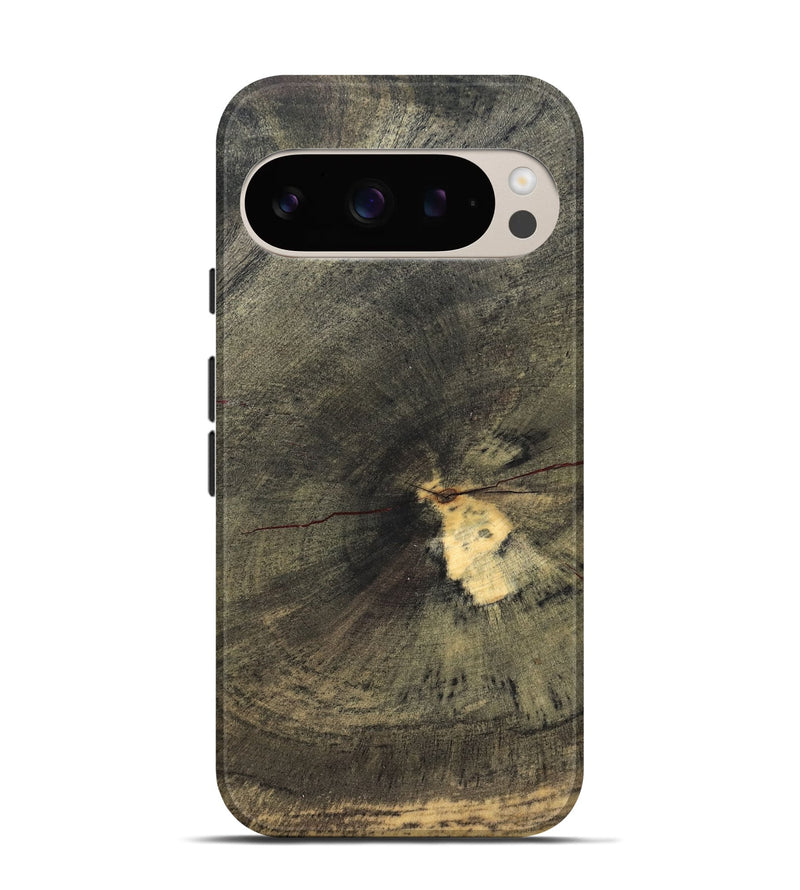 Pixel 9 Pro Wood Live Edge Phone Case - Freeman (Solid Wood, 831641)