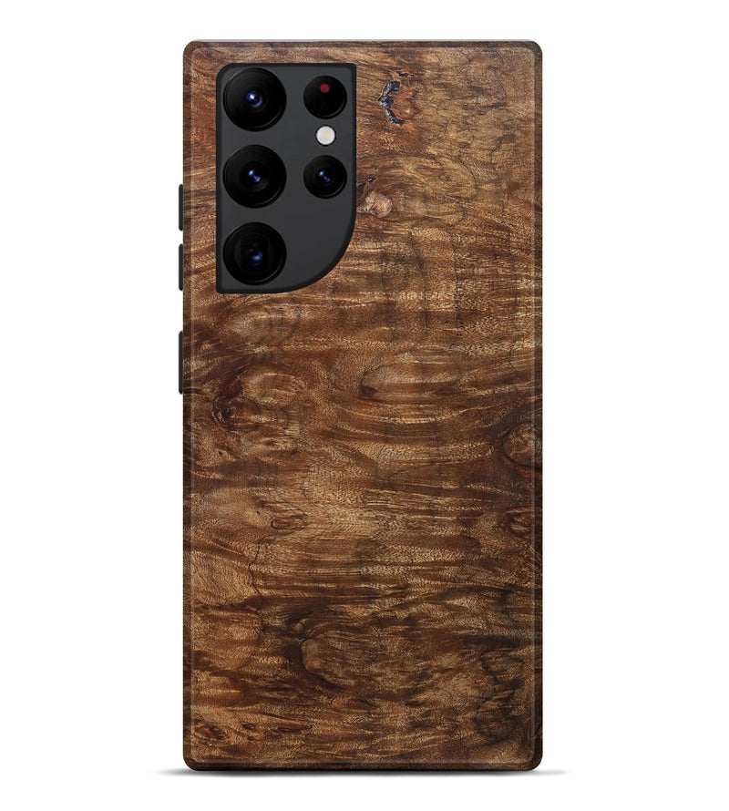 Galaxy S22 Ultra Wood Live Edge Phone Case - Viola (Solid Wood, 831642)
