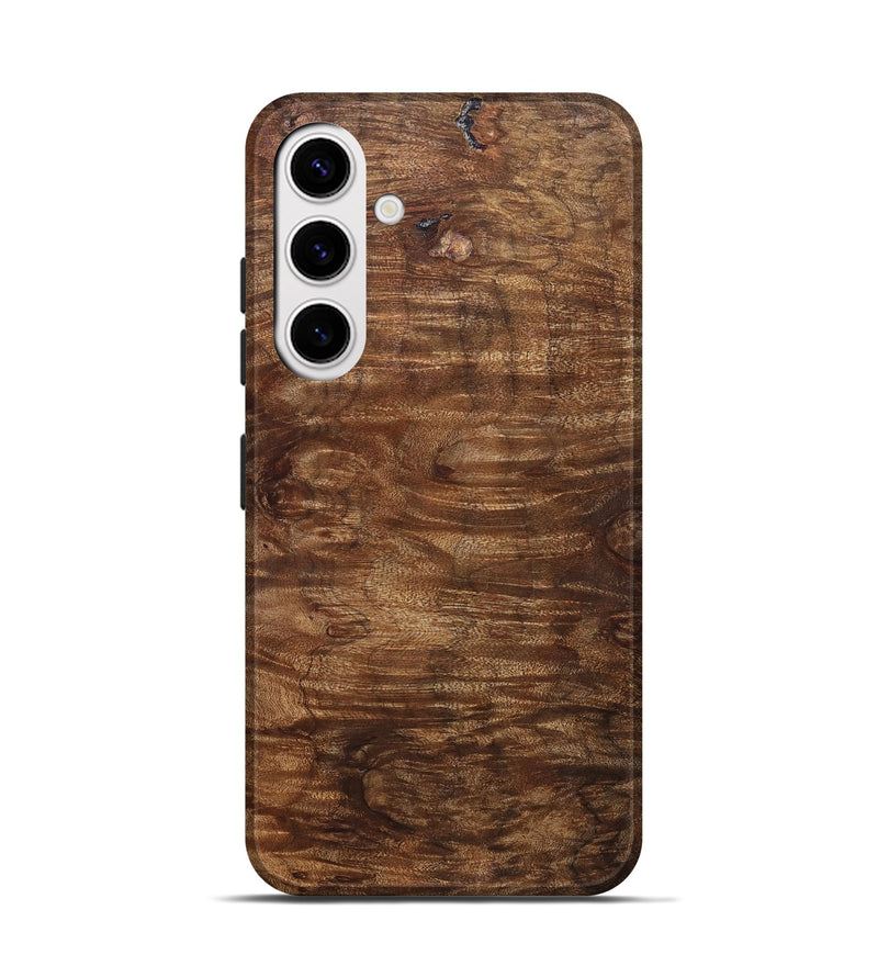 Galaxy S25 Wood Live Edge Phone Case - Viola (Solid Wood, 831642)