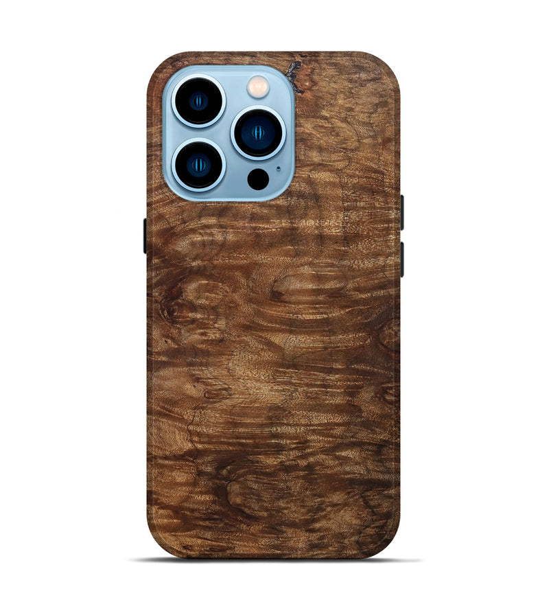 iPhone 14 Pro Wood Live Edge Phone Case - Viola (Solid Wood, 831642)