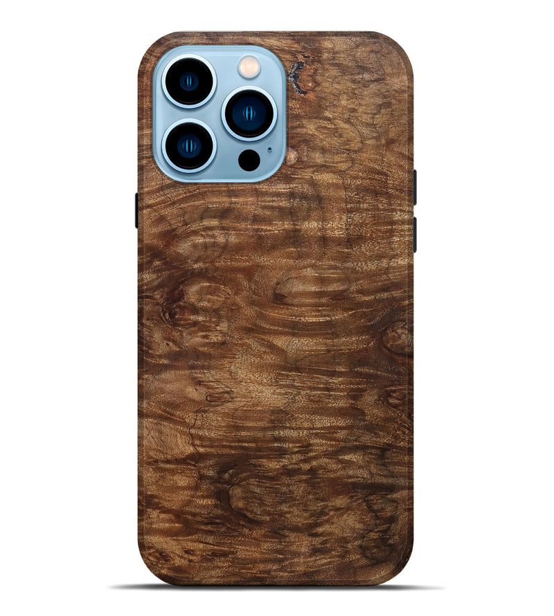 iPhone 14 Pro Max Wood Live Edge Phone Case - Viola (Solid Wood, 831642)