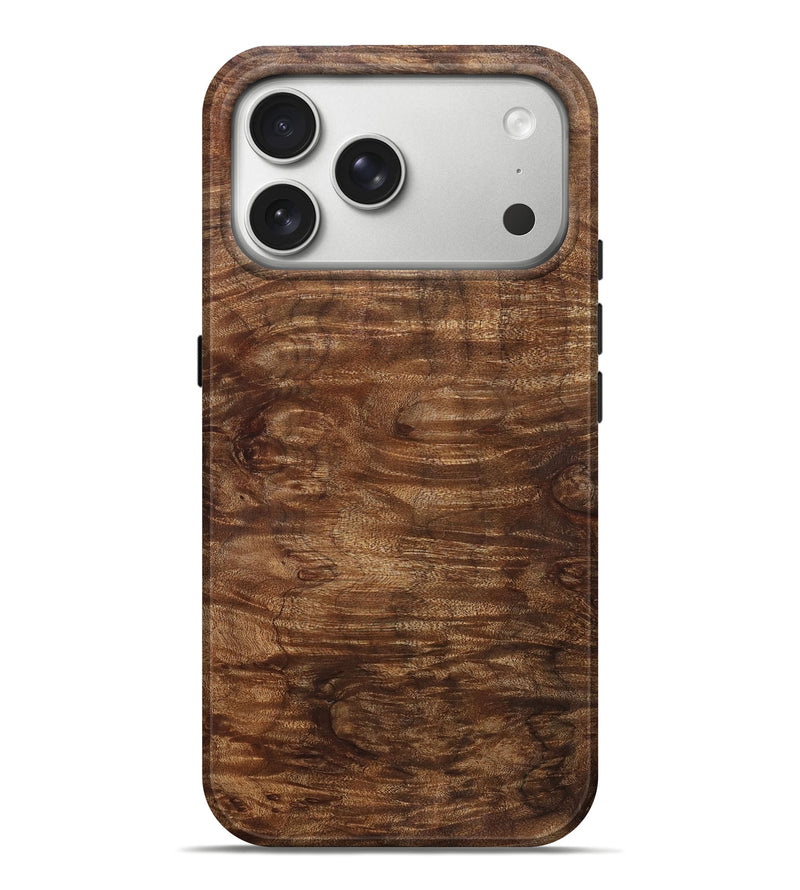 iPhone 17 Pro Max Wood Live Edge Phone Case - Viola (Solid Wood, 831642)