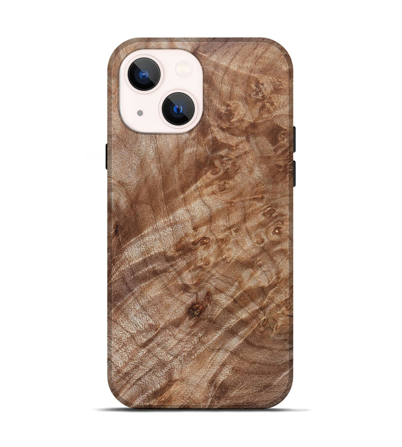 iPhone 14 Wood Live Edge Phone Case - Dee (Solid Wood, 831644)