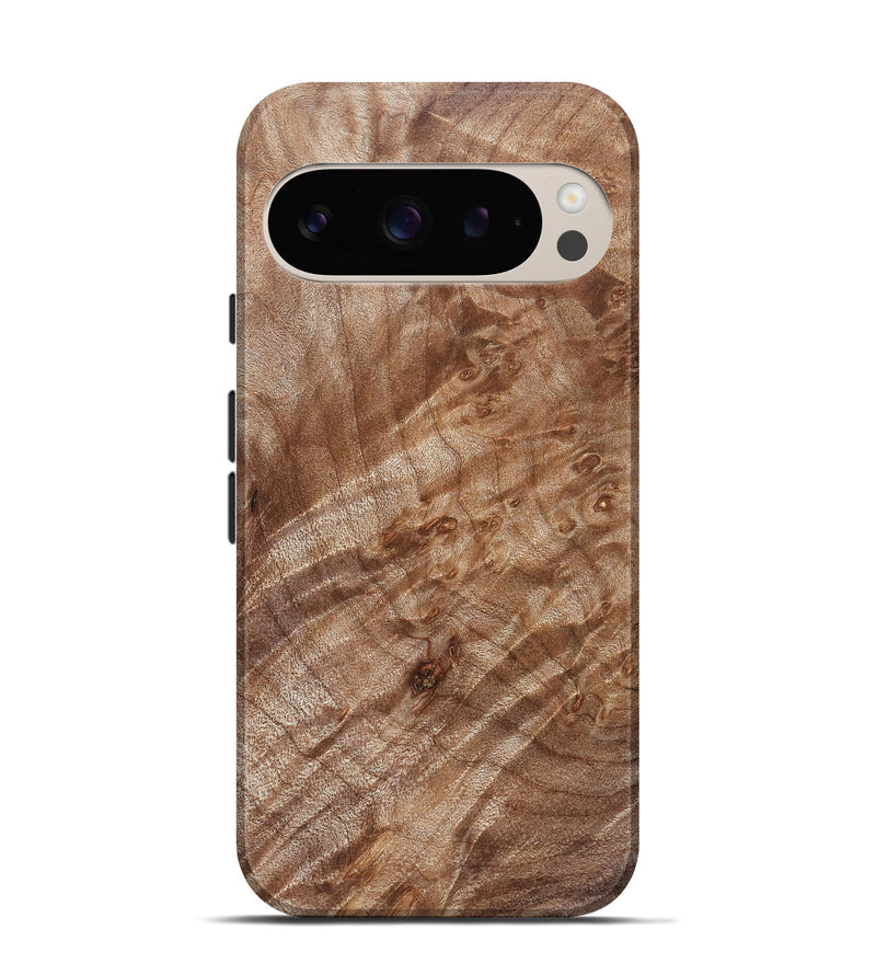 Pixel 9 Pro Wood Live Edge Phone Case - Dee (Solid Wood, 831644)