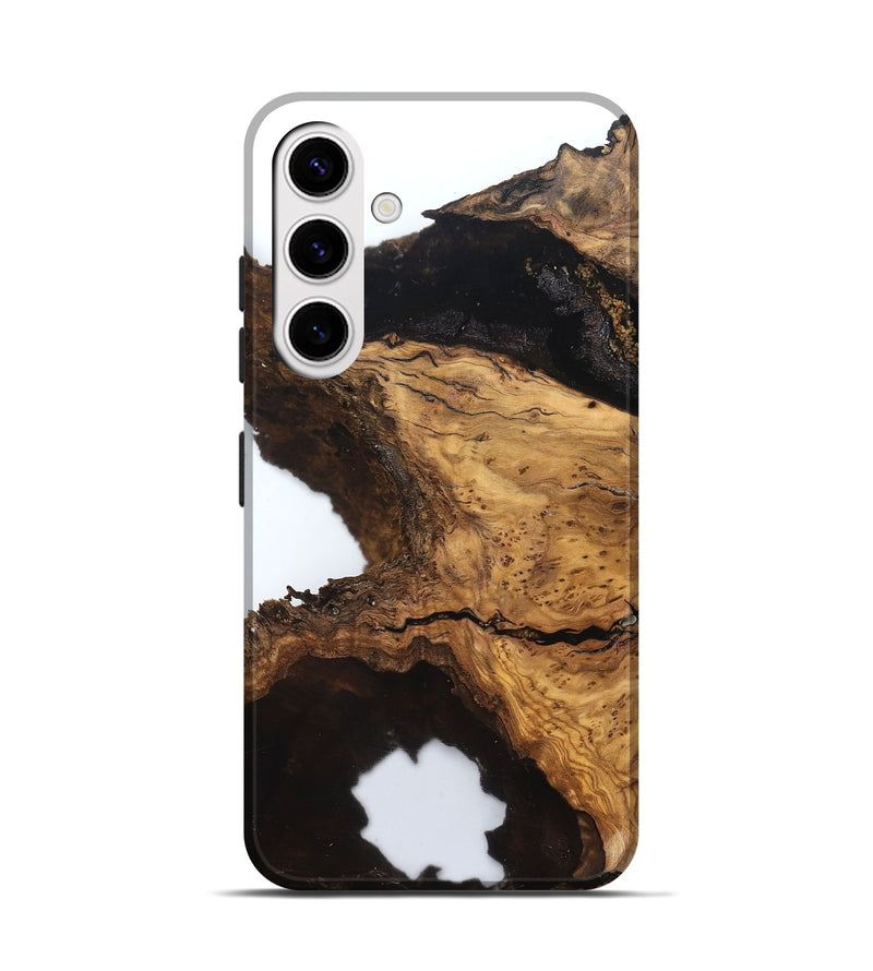 Galaxy S25 Wood Live Edge Phone Case - Glenda (Clear, 831645)