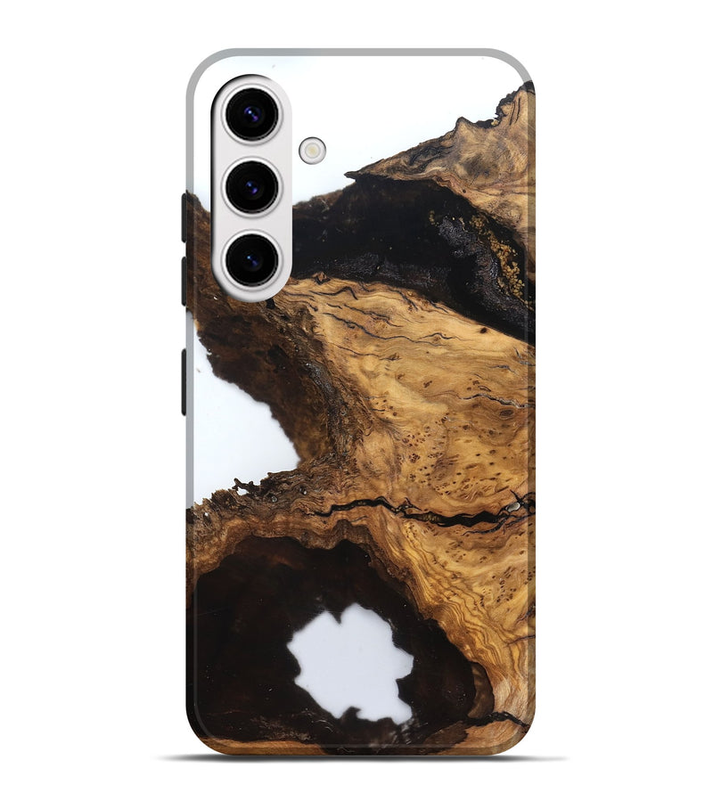 Galaxy S25 Plus Wood Live Edge Phone Case - Glenda (Clear, 831645)