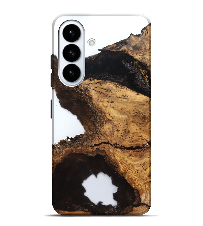 Galaxy S26 Plus Wood Live Edge Phone Case - Glenda (Clear, 831645)