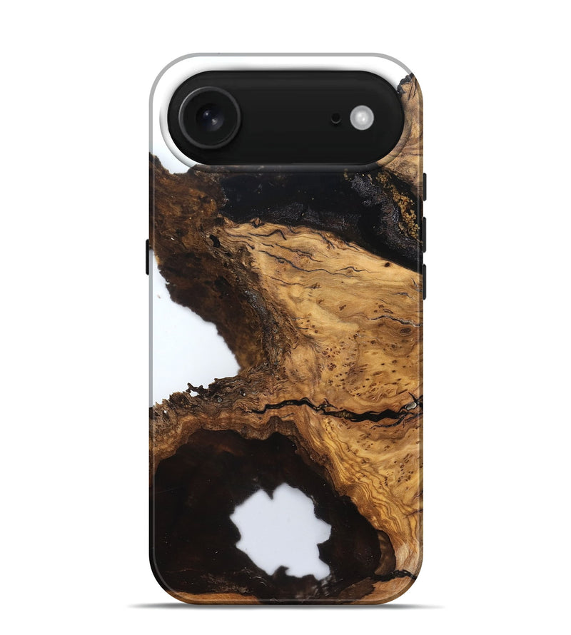 iPhone 17 Air Wood Live Edge Phone Case - Glenda (Clear, 831645)