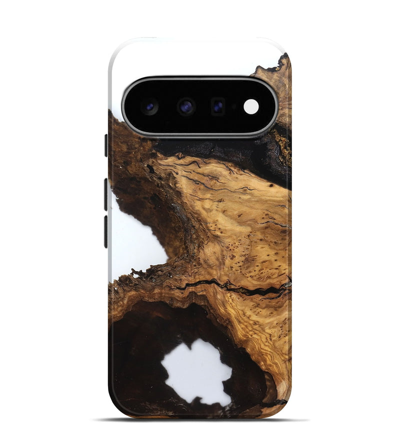 Pixel 11 Pro Wood Live Edge Phone Case - Glenda (Clear, 831645)