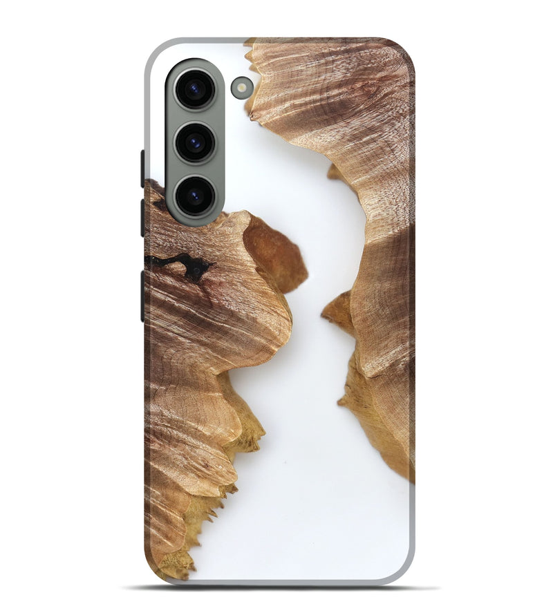 Galaxy S23 Plus Wood Live Edge Phone Case - Robbin (Clear, 831646)