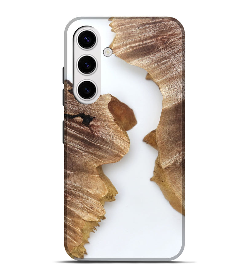 Galaxy S25 Plus Wood Live Edge Phone Case - Robbin (Clear, 831646)