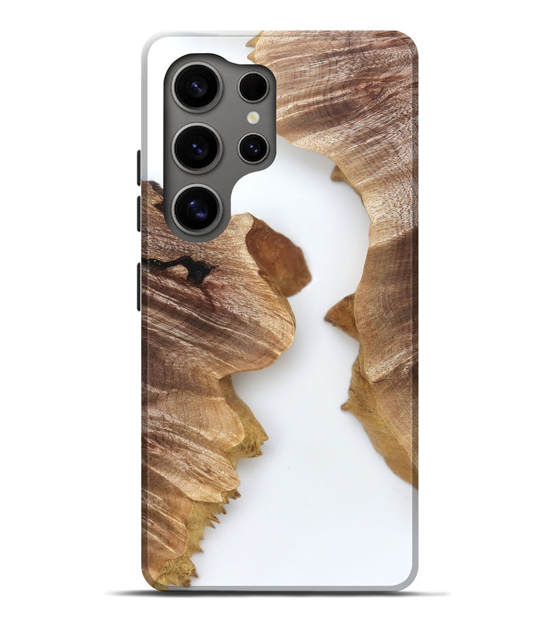 Galaxy S25 Ultra Wood Live Edge Phone Case - Robbin (Clear, 831646)