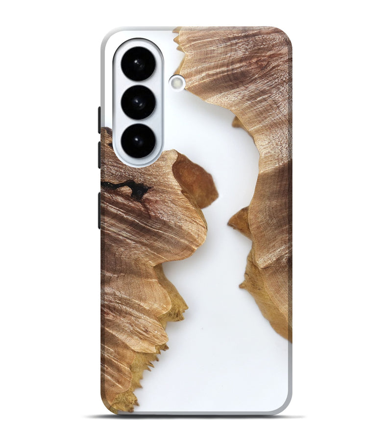 Galaxy S26 Plus Wood Live Edge Phone Case - Robbin (Clear, 831646)