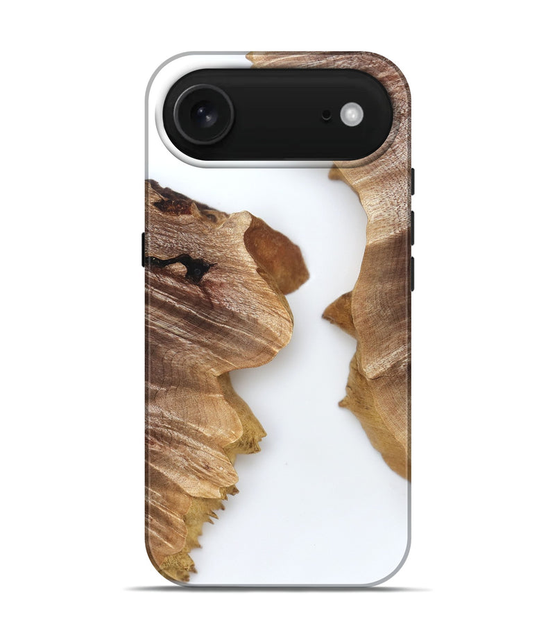 iPhone 17 Air Wood Live Edge Phone Case - Robbin (Clear, 831646)