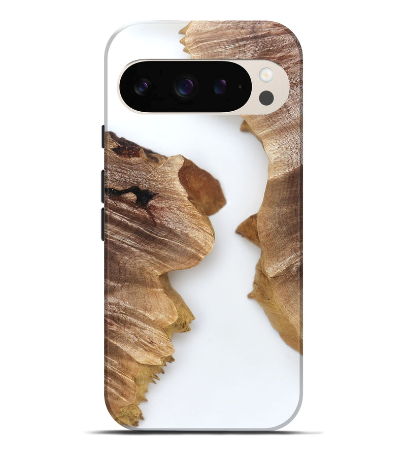 Pixel 10 Pro XL Wood Live Edge Phone Case - Robbin (Clear, 831646)
