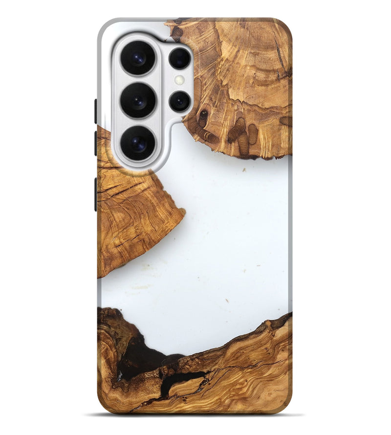 Galaxy S26 Ultra Wood Live Edge Phone Case - Amiya (Clear, 831647)