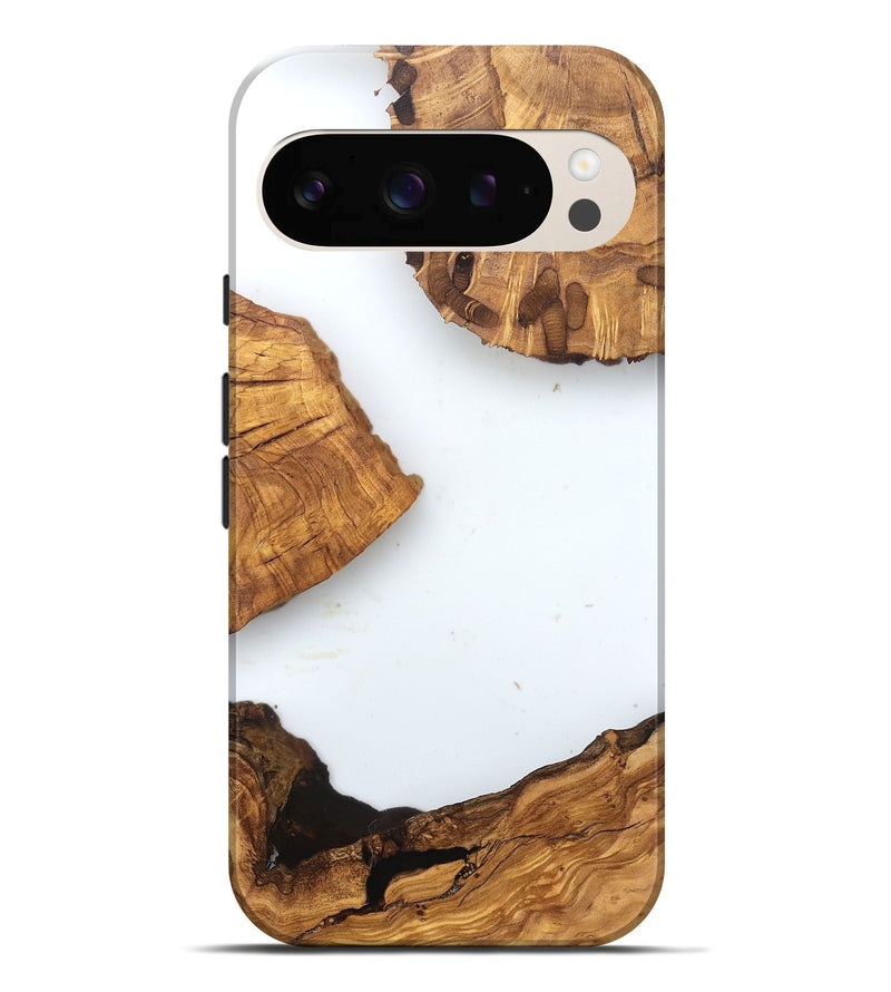 Pixel 10 Pro XL Wood Live Edge Phone Case - Amiya (Clear, 831647)