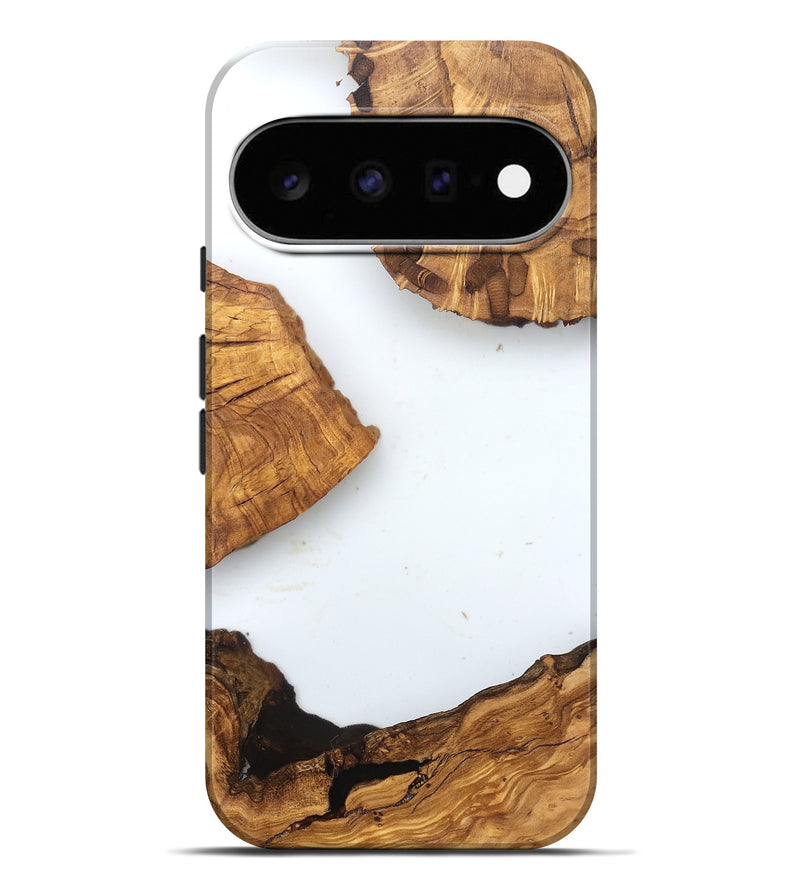 Pixel 11 Pro XL Wood Live Edge Phone Case - Amiya (Clear, 831647)
