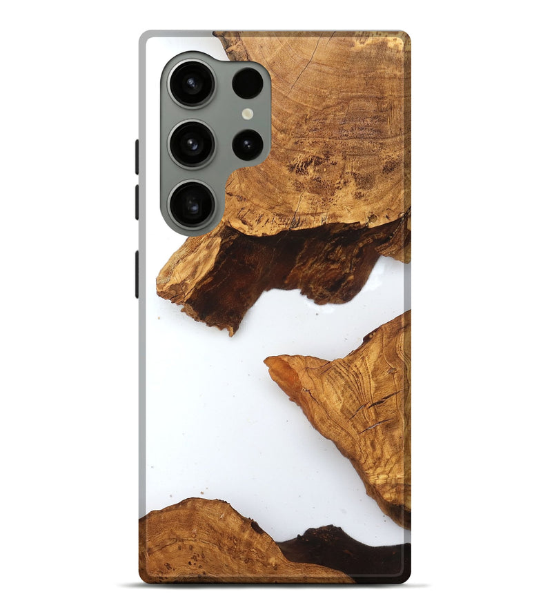 Galaxy S24 Ultra Wood Live Edge Phone Case - Savanah (Clear, 831648)