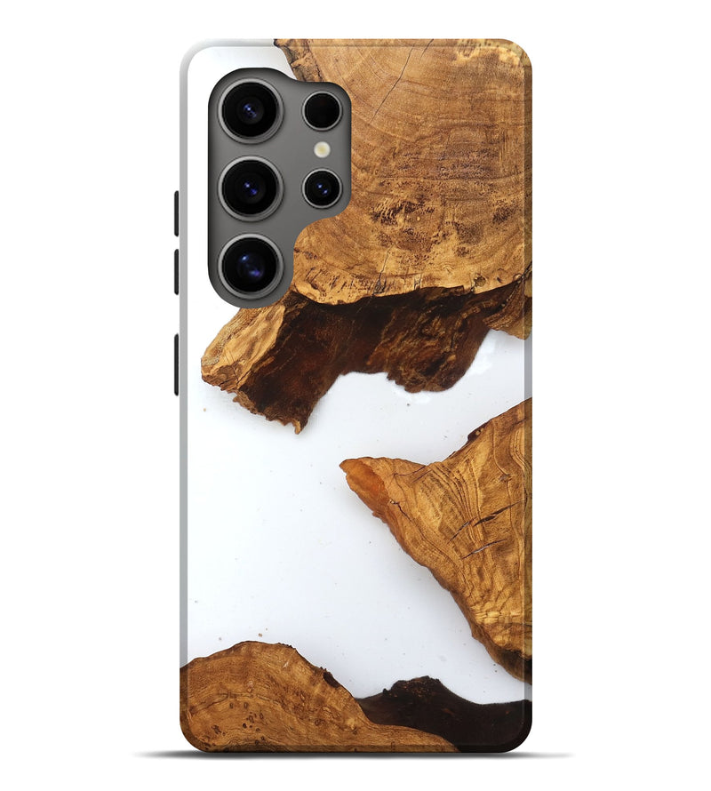 Galaxy S25 Ultra Wood Live Edge Phone Case - Savanah (Clear, 831648)