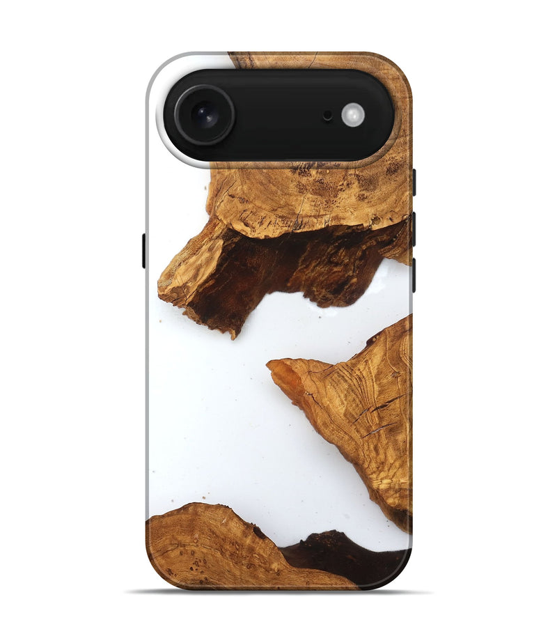 iPhone 17 Air Wood Live Edge Phone Case - Savanah (Clear, 831648)