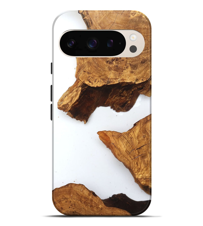 Pixel 10 Pro XL Wood Live Edge Phone Case - Savanah (Clear, 831648)