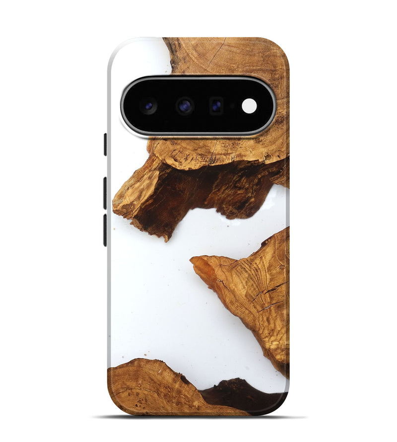 Pixel 11 Pro Wood Live Edge Phone Case - Savanah (Clear, 831648)