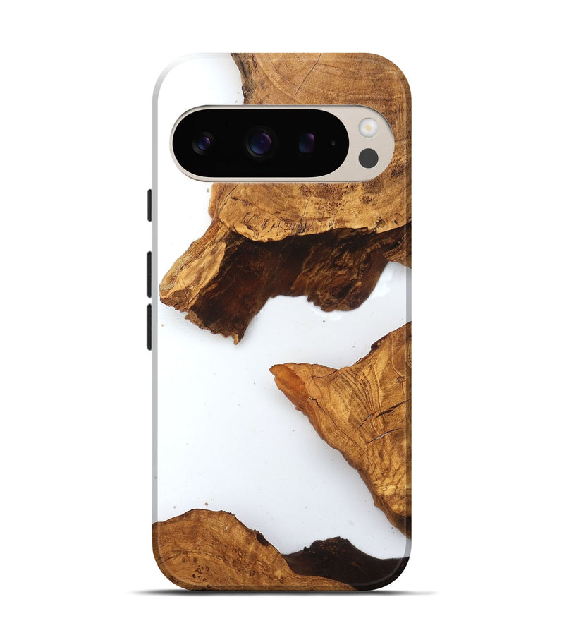 Pixel 9 Wood Live Edge Phone Case - Savanah (Clear, 831648)