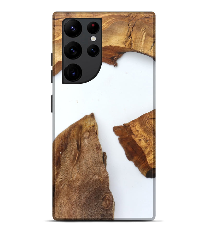 Galaxy S22 Ultra Wood Live Edge Phone Case - Loyal (Clear, 831649)