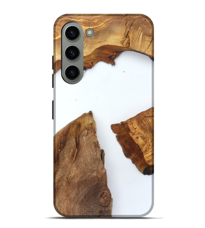Galaxy S23 Plus Wood Live Edge Phone Case - Loyal (Clear, 831649)